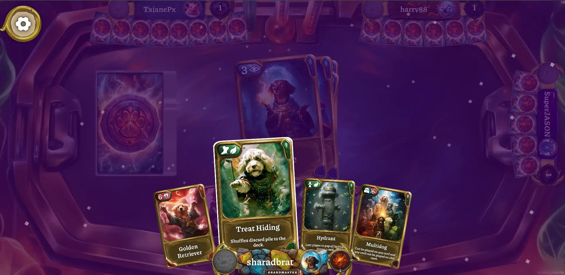 Spell usage in game