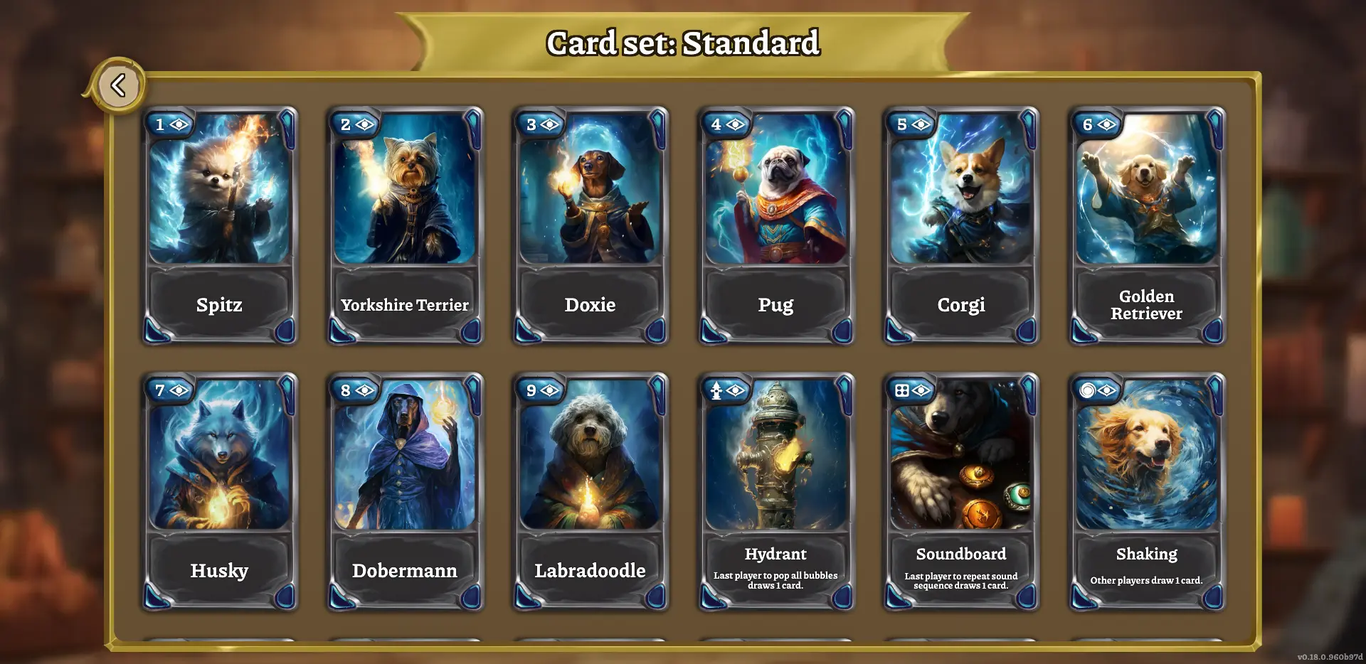 Card set preview