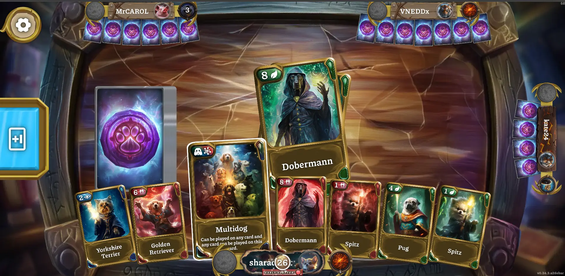 New Arenas and Card Backs